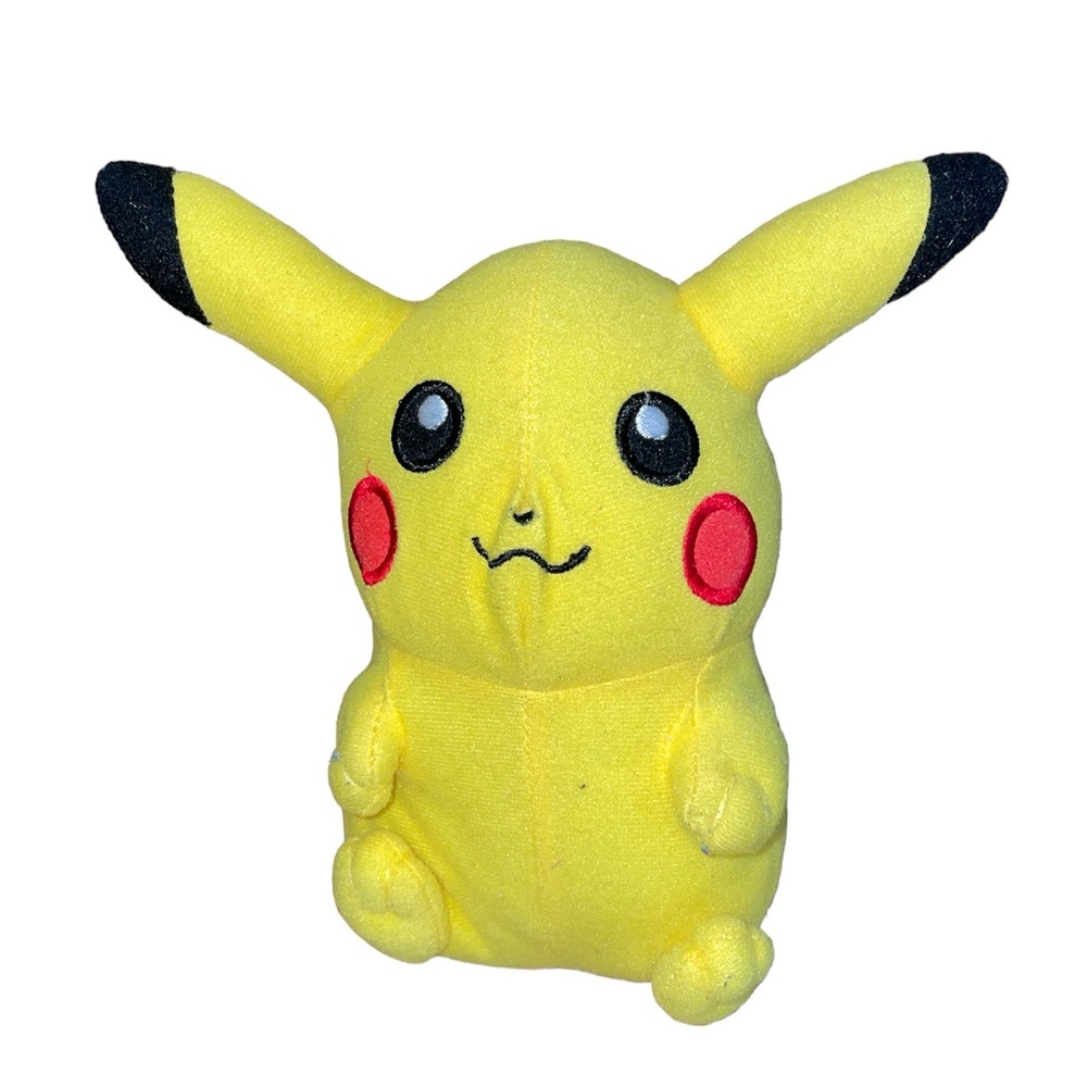 Pokémon Pikachu 6” Yellow Plush Toy Stuffed Animal